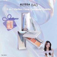 [Bernis Raya Bundle] Alyssa Madeline Sculpt & Cover Full Face Contour, Highlighter & Concealer Set W