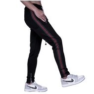 Celana Jogger Cowok Sweatpant hitam list Gucci : Trackpant Hypebeast murah dan kekinian Best quality