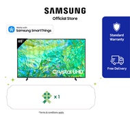 Samsung 65" Crystal UHD 4K CU8000 / Smart TV / Dynamic Crystal Color / AirSlim / Smart Hub | UA65CU8000KXXM