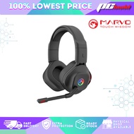 MARVO HG8929 RGB 50MM STEREO OVER EAR GAMING HEADSETS IMMERSIVE 360 DEGREE STEREO