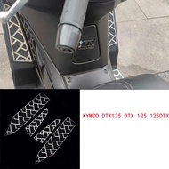Fit DTX125 Motorcycle Accessories Pedals Decorative Mats Foot Pedal Protection Pad For KYMCO DTX125 