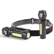 Senter Cas Kepala Headlamp Cahaya Depan Super Terang 3 Mode Free USB - KX212