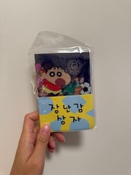 💖(全新 購至韓國) 蠟筆小新 passport套 護照套