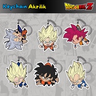 HP [Dragonball] Keychain & strap full acrylichp version son goku anime character dragoball
