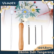 Embroidery Needle Punch Needle Wooden Handle Embroidery Set Punch Needle Set