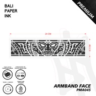 Bali Paper Ink PMA045 Armband Face Fruit Ink Tattoo Temporary Premium Temporary Tattoo Temporary Arm