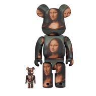 [B168現貨] BE@RBRICK Mona Lisa 蒙娜麗莎的微笑 400%+100%