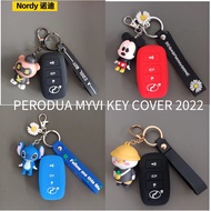 [DIY] Perodua Alza Key Cover 2022 Ativa Keyless Remote Silicone Car Key Protection Cover myvi 2022 a