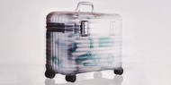 RIMOWA × Daniel Arsham / 限量  Eroded Turntable in Pilot Case White 行李箱 art sculpture 雕塑
