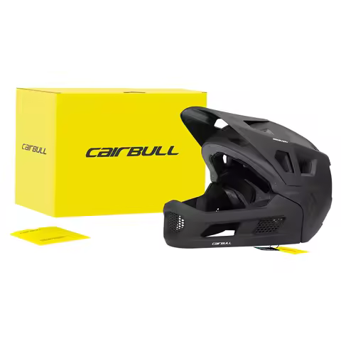 BMX Mountain Bike Helmet Detachable Helmet Full Face Mountain Bike Helmet with Padding and AG+ Silve