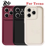 Candy Color Soft Silicone Case For Tecno POP 8 7 Camon Spark 40 40C 20 20C 10 10C 9 8C GO Pro Pova 7
