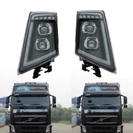 1Pair Truck Light For Voo Fh13 Fh16 Fm460 Fh500 Truck Led Light OEM 21323108 21035638