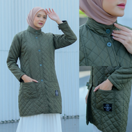 HJ-BLV-SEAWEED HIJACKET® BELVA Hijacket Wanita Terbaru/Jaket Wanita Muslimah/ Jaket Winter Wanita/