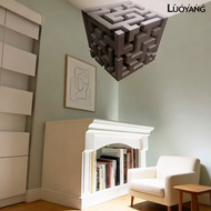 [Luo] Optical Illusion Wall Art 3D Corner Wall Decal Peel And Stick Removable 3D Effect Cube Wall Ar