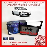 VOLKSWAGEN GTI GOLF MK7 2013-2020  SOUNDSTREAM 10" ANDROID IPS PLAYER FULL HD SCREEN WITH(F.O.C ANDROID CASING) mk 7