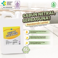 Kim Teepol Cleaner Cement Floor Cleaner 5L Multifunction Liquid Soap Neutral pH (HALAL)