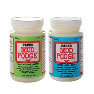 Plaid Mod Podge Paper - 8 oz (Gloss/ Matt) (29278701123XX)