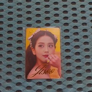 95期yes card| Blackpink Jisoo