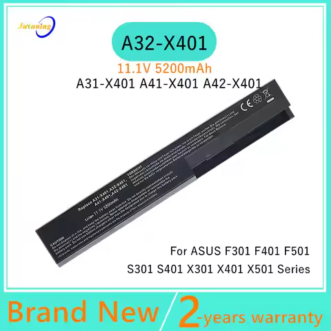 Laptop Battery For Asus X301 X501 S301 S401 X301A S301A X501A X501U X401 S401A X401A X401U S401U S30