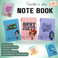 CUSTOM A5 NOTEBOOK TEACHER'S DAY GIFT TEACHER'S/ DAY GIFT