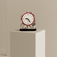 Wooden table clock / Unique clock / Modern style table clock