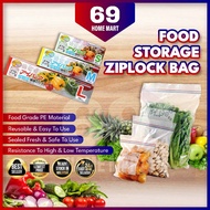 Reusable Food Storage Bags Ziplock Seal Bag Food Storage Sandwich Bags & Snack Bags Freezer Safe for