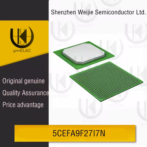 Original 5CEFA9F27I7N Cyclone V FPGA | 301K LEs |1.1V Core | 672-FBGA