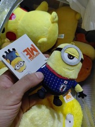 日本足球代表隊 x Minions 小黃人 制服掛飾/鑰匙圈