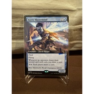 MTG March of the Machine Variants: Faerie Mastermind (0352-Extended Art)