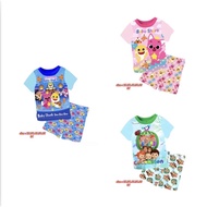 Local Seller Cuddle Me 2 to 6 year old Kids Pyjamas Set Baby Shark Cocomelon