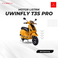 Motor Listrik Uwinfly T3 s Pro/Kuning/Terbaru/Bergaransi Resmi