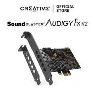 Sound Blaster Audigy Fx V2 ซาวด์การ์ด 5.1 PCI-e สำหรับการอัพเกรดที่มาพร้อมกับ SmartComms Kit