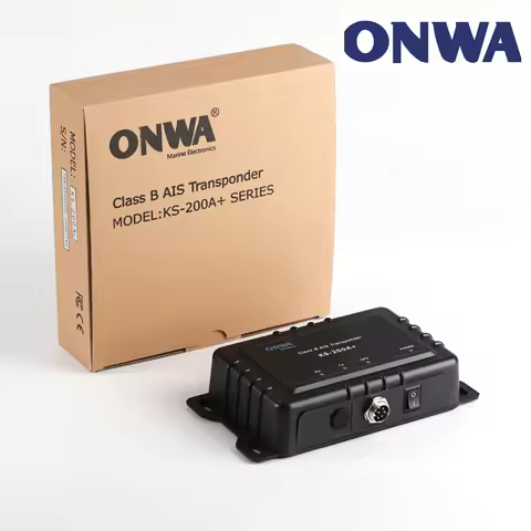 ONWA KS-200A+ nmea2000 AIS Transponder Marine AIS 5 watts Class B+ AIS Transponder Support nmea2000 