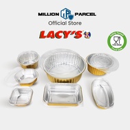 Lacy's Smooth-Wall Container | Aluminum Foil | Aluminium Foil Tray | Aluminium Tray with Lid | Bakin