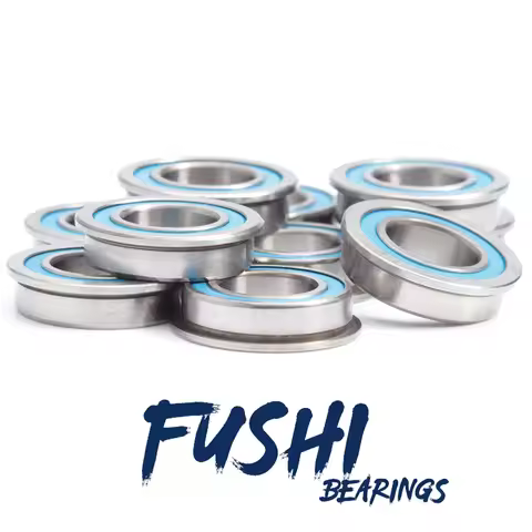 FUSHI MF148 2RS Bearings 8x14x4 mm Blue Sealed , ABEC-3 MF148RS Ball Bearing Parts For Hobby RC Car 