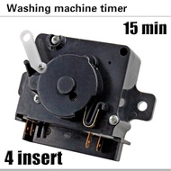 Washing Machine Accessories Washing Machine Timer 4 Pin Oblique Ear Timer 15 Minutes Washing Machine Timer Switch