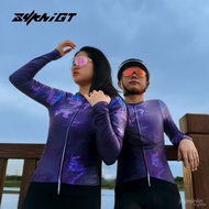 Long Sleeve Yoga Clothes Cycling Women Sports Tops Sportswear t-Shirt Tights Fitness Running X7M