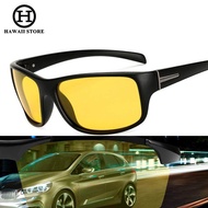 HAWAII Night Vision Glasses Driving Polarized Sunglasses Brand Designer Goggles Eyewear HD Professio