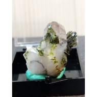 Garden Quartz Epidote (box size 34mm*35.5mm) 花园水晶