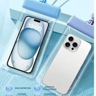 IPX8 Waterproof Phone Pouch With Lanyard - Suitable For Diving, Swimming, Beach, Compatible With All
