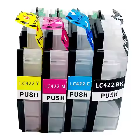 1set. C/M/YBK LC422XL LC422 Compatible Ink Cartridge For Brother MFC-J6540DW J6940DW MFC-J5340DW MFC