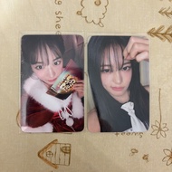 ive yujin wm8聖誕特典小卡