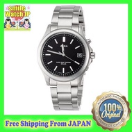 Seiko Watch Alba Solar Radio AEFY 502 Silver　Microfibre cloth set High quality Original Authentic watches Free Shipping From JAPAN