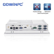 BMMS GOWINPC Industrial Panel Mount PC 10.1 15.6 21" J6412/J4125/N97/N95 Capacitive Touchscreen Fanl
