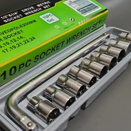 Victory Socket Wrench Set 8-24mm 10Pcs Socket Wrench/ 10 Pcs Socket Wrench Set 10Pcs