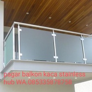 pagar balkon stainless rumah minimalis dan murah