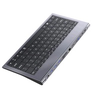 Yours MO-11 in 1 Keyboard Usb C Docking Station with 100W PD 4K VGA Ethernet Card Reader USB 3.0 Au