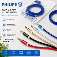 PHILIPS AUX Cable 1:1 3.5mm Audio Jack to 3.5mm Jack Length 100cm