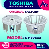 TD-H80SEM TOSHIBA DRYER MACHINE FAN BLADE 12138200001410