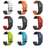 24mm Silicone Strap For Suunto watch 9/9 Baro/7/D5/Spartan Sport,Soft Replacement Strap,Sport Wristb